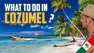 COZUMEL Mexico | BEST Things to do & What to do Vlog 2025