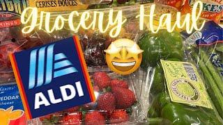 Affordable Aldi Grocery Haul | Best healthy food on a budget! #aldi #healthy