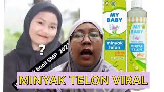 VIRAL!! FULL VIDEO GADIS SMP PAKAI MINYAK TELON BUAT....