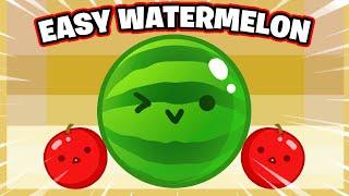 How to Get Your First Watermelon EASY in Watermelon Game