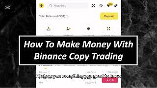 How to make money on Binance copy trading