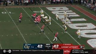 Georgia Tech vs Georgia INSANE Ending | 2024 College Football