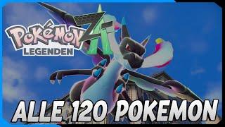 Alle 120+ Pokemon die es in Pokemon Legenden Z-A gibt !