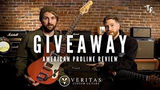 $2500 GUITAR GIVEAWAY! Veritas Portlander American Proline - Giveaway & Review