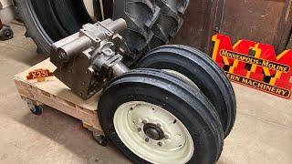 New Tires for X231 & Assembling the Front Bolster! M-M Prototype Tractor Restoration Part 91