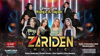 LIVE ZARIDEN MUSIC - WEDDING PARTY WAHYU & DAYAH - KALINYAMATAN