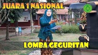 Selamat.....Cindy, mahasiswa PBSJ Juara I "Membaca Geguritan Tingkat Nasional"