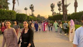  MARRAKECH MOROCCO WALKING TOUR, EID AL-FITR 2024, MARRAKECH IS PHOTOGRAPHER'S DREAM! 4K HDR