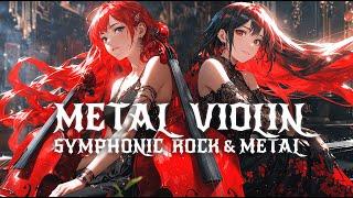 METAL + VIOLIN SOLO MUSIC 2hrs (Bass Boosted)  Epic Vibes for Work, Gaming, & Workouts 