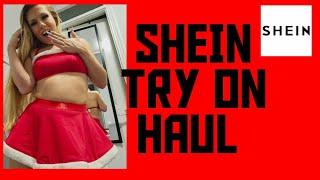 Christmas outfits try on haul - SHEIN - #model #christmas #blonde #tryonhaul #shein #sheinhaul