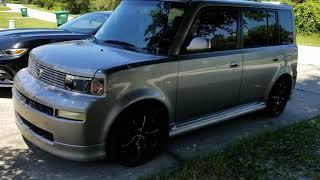 Konig illusion 17 mounted on 1st gen scion xb