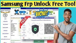 How To All Samsung Frp Unlock Free Tool One Click Unlock 2024