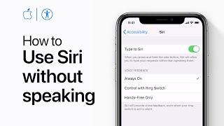 How to use Type to Siri on your iPhone and iPad instead of speaking — Apple Support