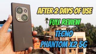 Tecno Phantom X2 5G Review After 2 Days of Use | 6.8"Amoled Curved 120Hz Display, MTK Dimensity 9000