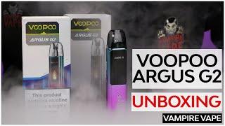 Unboxing The VooPoo Argus G2 Kit