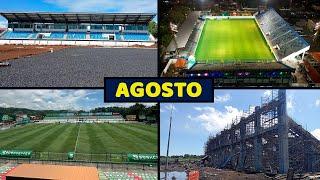 ACTUALIZACIÓN AGOSTO - Así avanzan los NUEVOS ESTADIOS y REMODELACIONES en CENTROAMÉRICA