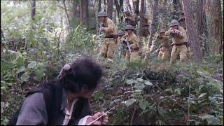 抗日电影 ! 日軍搜山，怎料抗日高手在樹林里佈滿機關陷阱，滅殺日軍  ️ 抗日 | Kung Fu