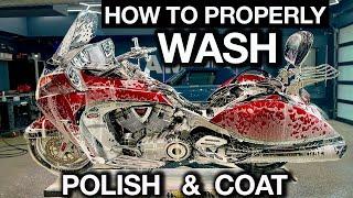 How To Detail A Motorcycle: Cleaning My Neighbor’s Bike Step By Step!