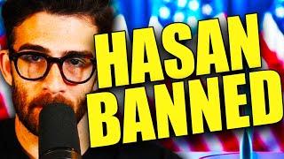 Hasan Piker Was Finally Banned From Twitch... (For 24 Hours)