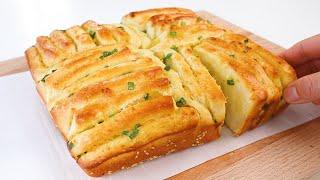 Triple flavors! The most delicious garlic bread I ever have! Won't buy bread after this recipe!