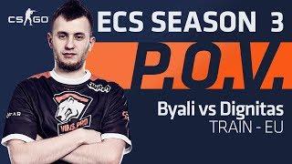 Byali vs Dignitas on Train (ECS POV)