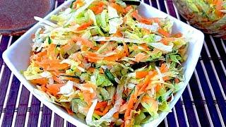  Esta es la ensalada más fácil de preparar. ¡Te encantará! 