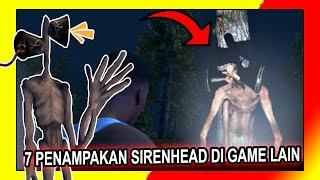 INILAH 7 PENAMPAKAN SIRENHEAD DI GAME LAIN ! KEPALA  TOA MAHLUK PALING GG CIPTAAN TREVOR HENDERSON