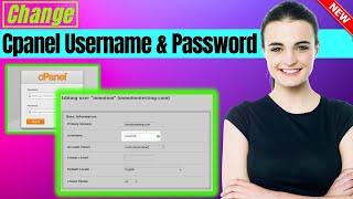 How To Change Cpanel Username And Password 2024 | Reset cPanel Account Password
