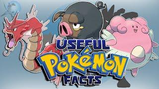 20 Useful Pokémon Facts