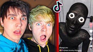 The World's SCARIEST TikToks | Sam and Colby React