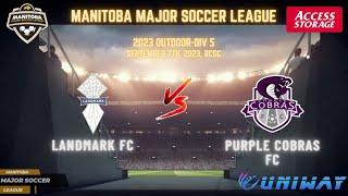 September 6th Div 5 RCSC Landmark FC vs Purple Cobras FC