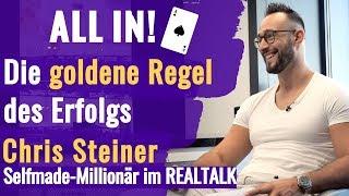 ALL IN! Selfmade-Millionär Chris Steiner I seine Anfänge, Millionen und Partys mit Jordan Belfort.