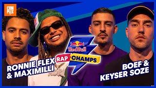 Ronnie Flex & Maximilli vs. Boef & Keyser Soze | Aflevering 15 | Red Bull Rap Champs | Complex NL