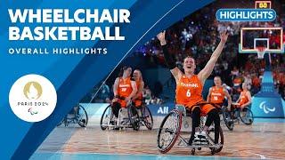 Wheelchair Basketball Highlights | Paris 2024 Paralympic Games ️