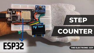 Step Counter using ESP32 Project