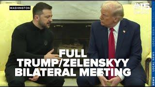 FULL MEETING: Trump, Zelenskyy Bilateral Meeting - WPMI NBC15