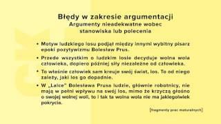 O argumentach i argumentowaniu