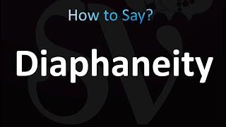 How to Pronounce Diaphaneity (correctly!)