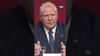 “His sled was full”: Doug Ford compares Mark Carney to Santa Claus after first ministers meeting 