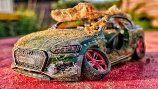 Restoration Damaged Audi RS5 Model Car - Awesome Restoration