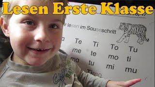 Lesen lernen erste Klasse mit Ash