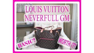 LOUIS VUITTON NEVERFULL GM TOTE BAG REVIEW! | LUX WIFE LIFE!