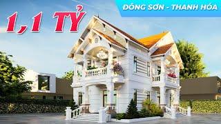 Mẫu Biệt Thự 2 Tầng Mái Thái Tân Cổ Điển Đặc Biệt Nhất Đông Sơn, Thanh Hóa Do Kisato Thiết Kế