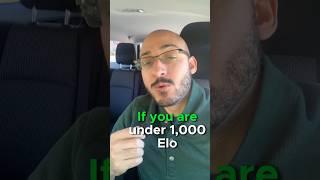 Under 1000 elo? You NEED to know this #chess #chesstraining