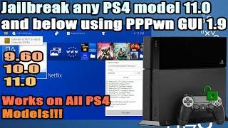How to jailbreak any PS4 11.0 and below using PPPwn GUI 1.9