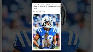 | What in the world is a Guardian Cap⁉️ #football #nfl #indianapoliscolts #colts #nflfootball