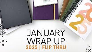 January Wrap Up 2025 | What I Created In January