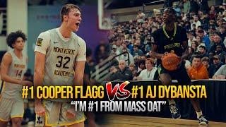 #1 Cooper Flagg VS #1 AJ Dybansta GOT ACTIVE ASF! Montverde VS Prolific Prep Full Game