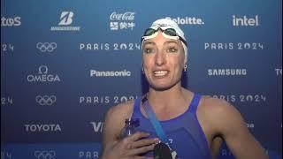 Tatjana Smith on reaching women's 200m breaststroke final at the 2024 Olympic Games in Paris