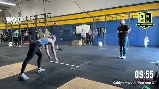 2025 Crossfit games semi finals age qualifier WOD3 Caitlyn Moreth